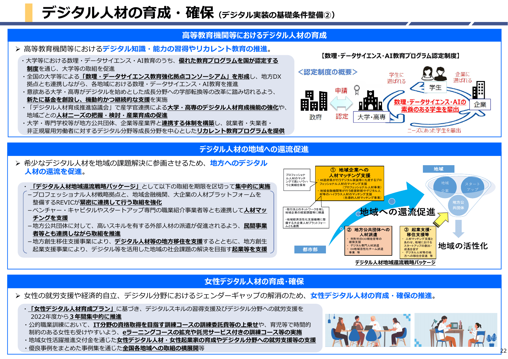 デジタル田園都市国家構想総合戦略（概要）