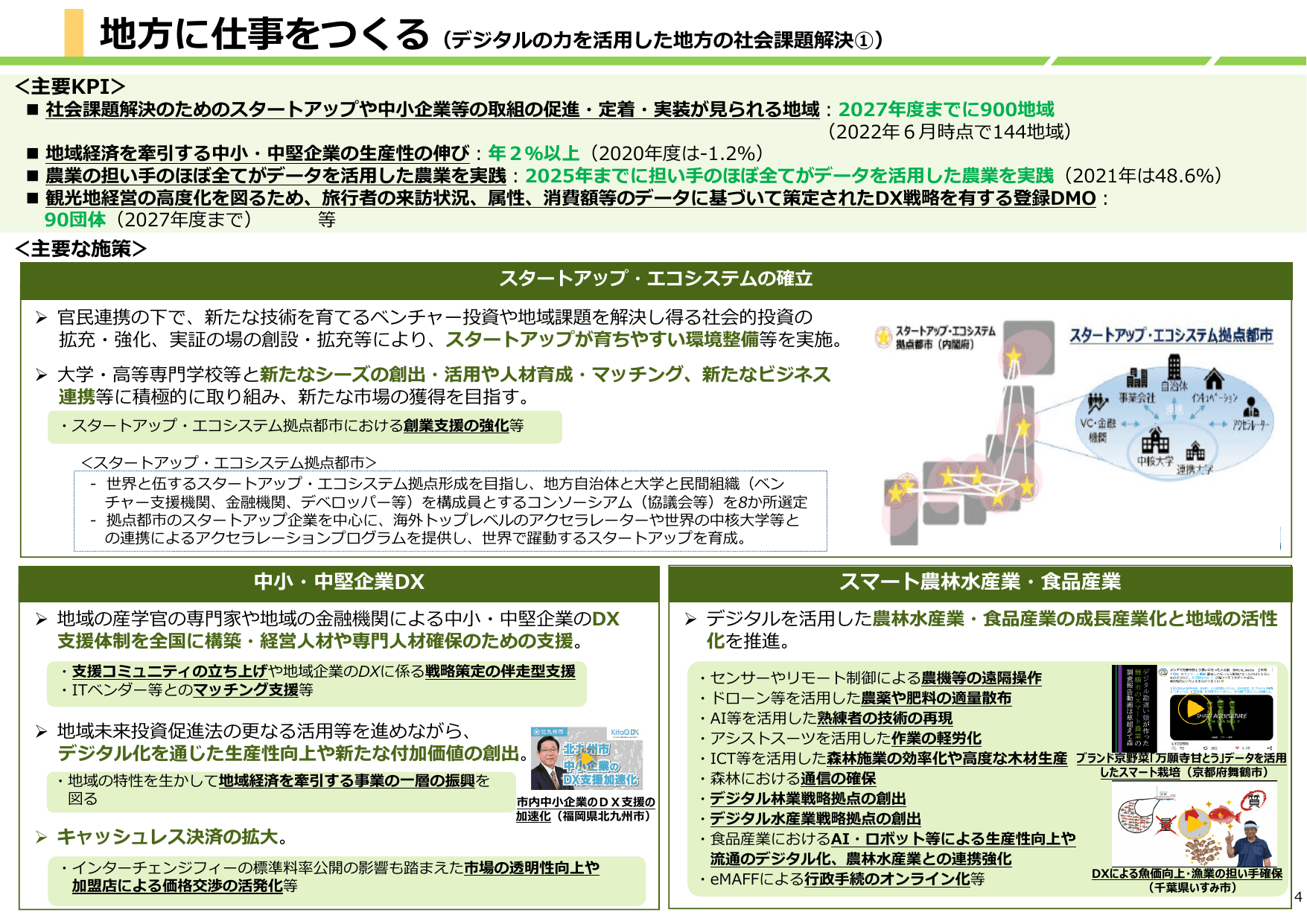 デジタル田園都市国家構想総合戦略（概要）