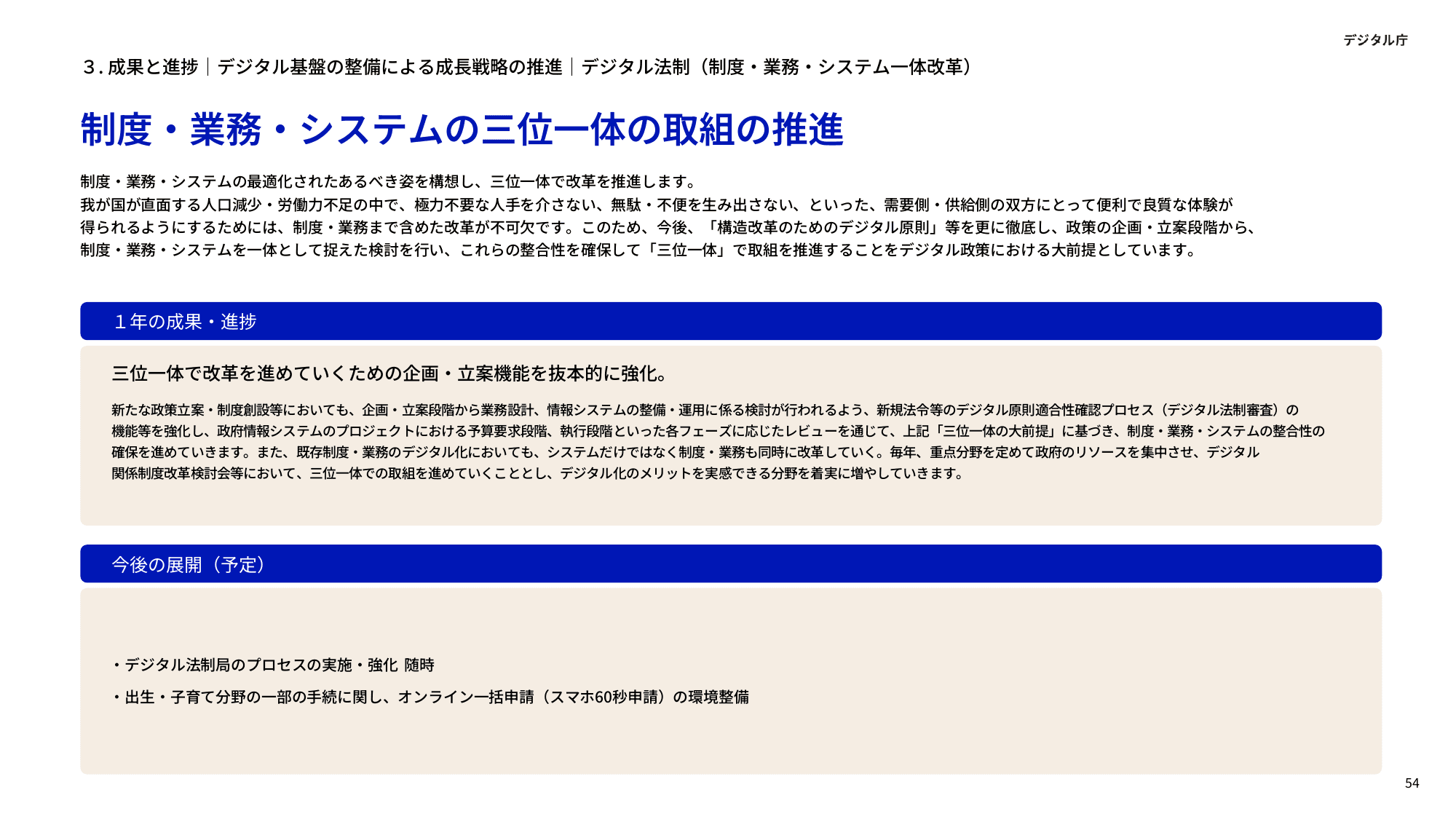 デジタル庁 年次報告 2023-2024