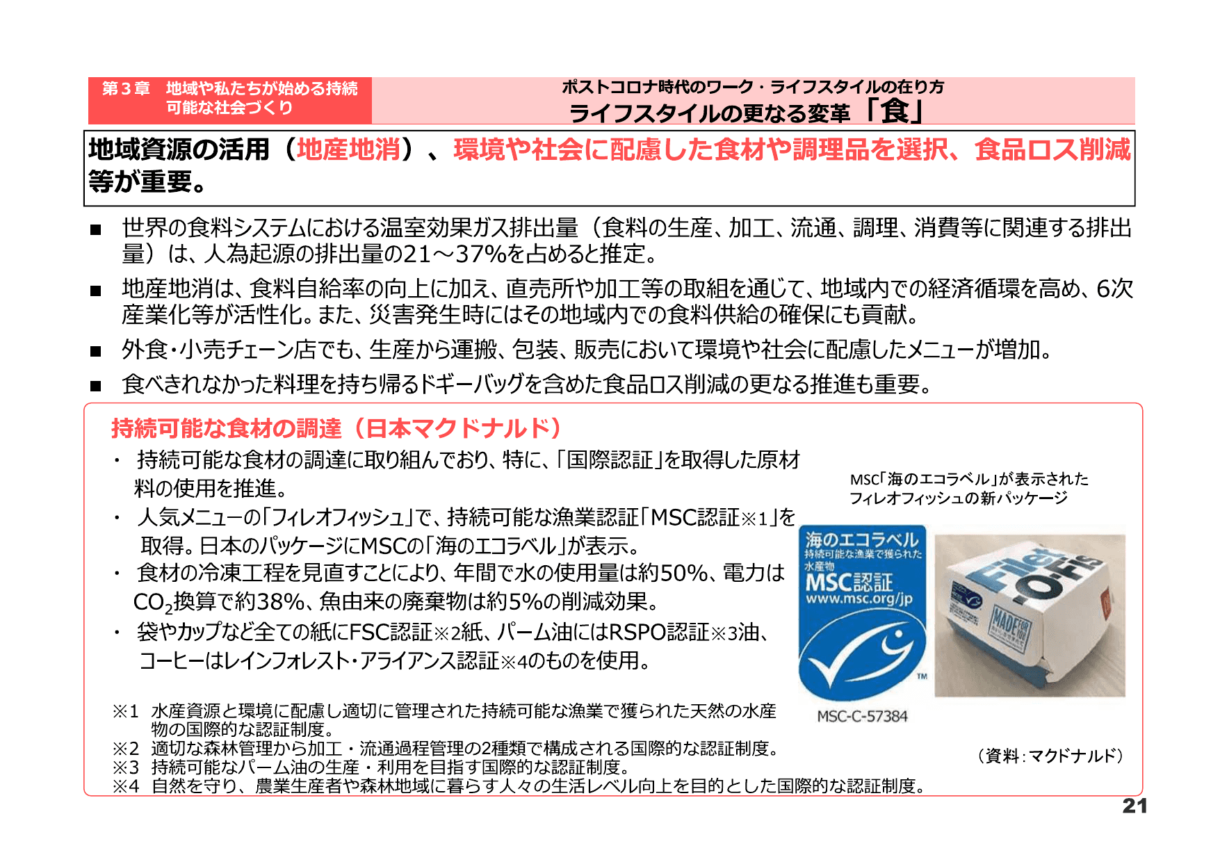 令和3年版 環境白書（概要）