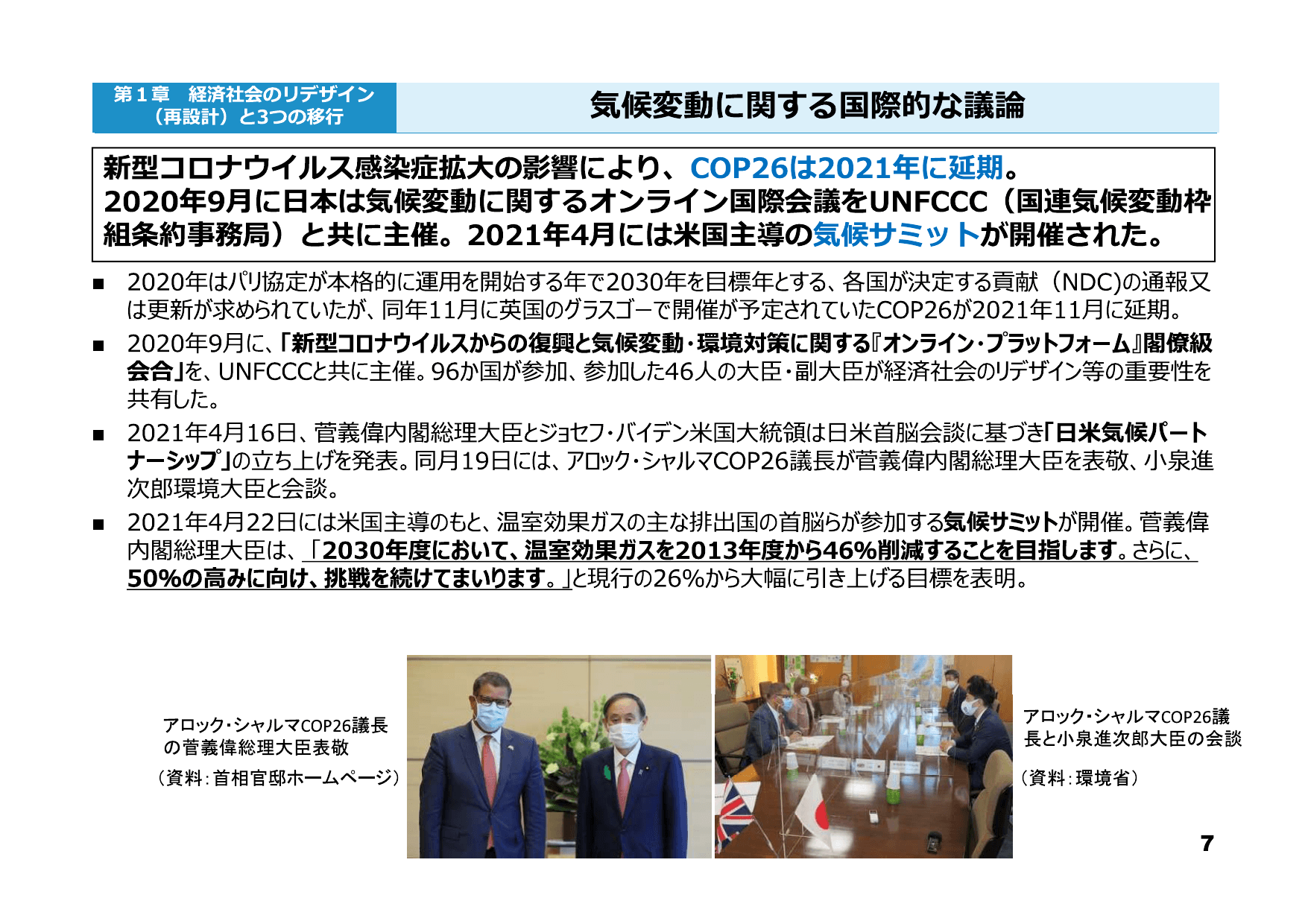 令和3年版 環境白書（概要）