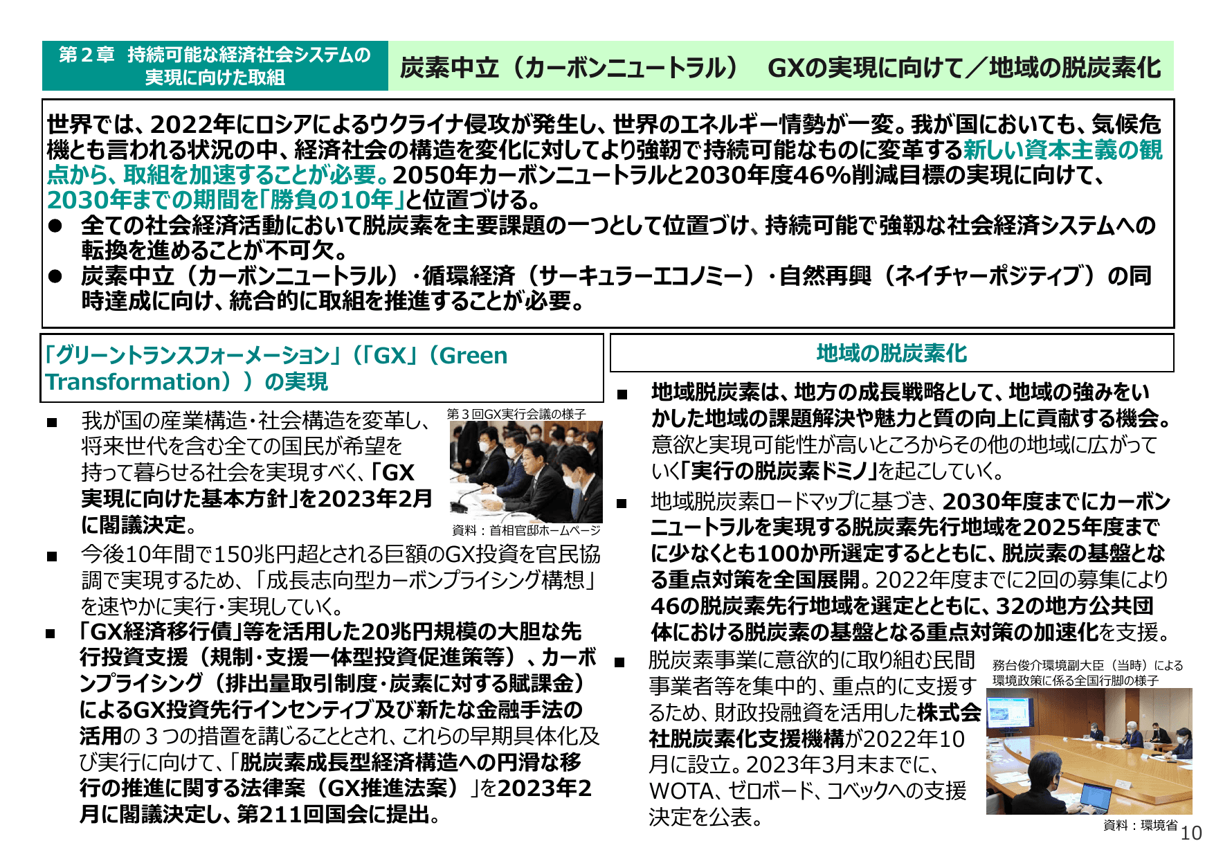 令和5年版 環境白書（要約）