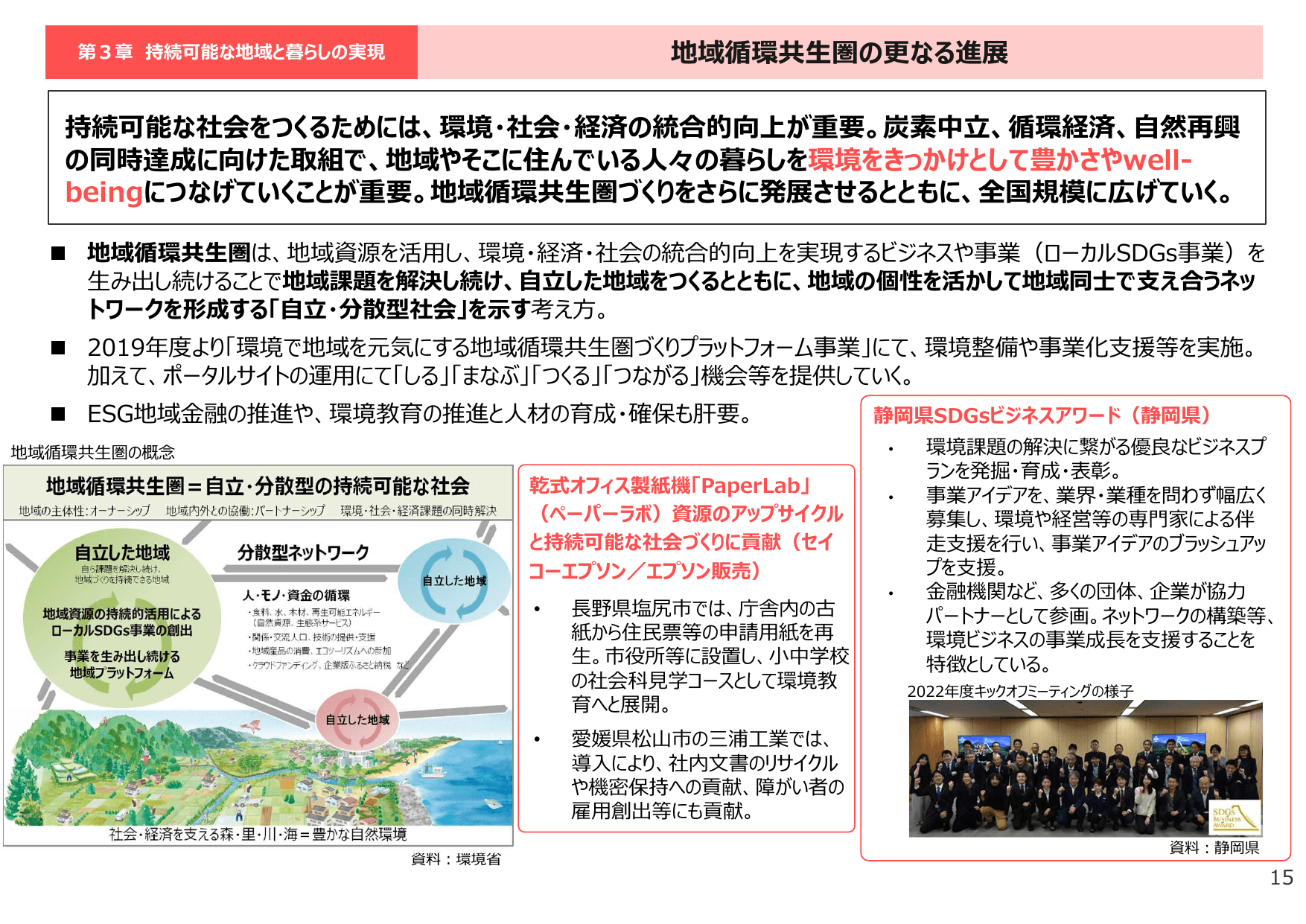 令和5年版 環境白書（要約）