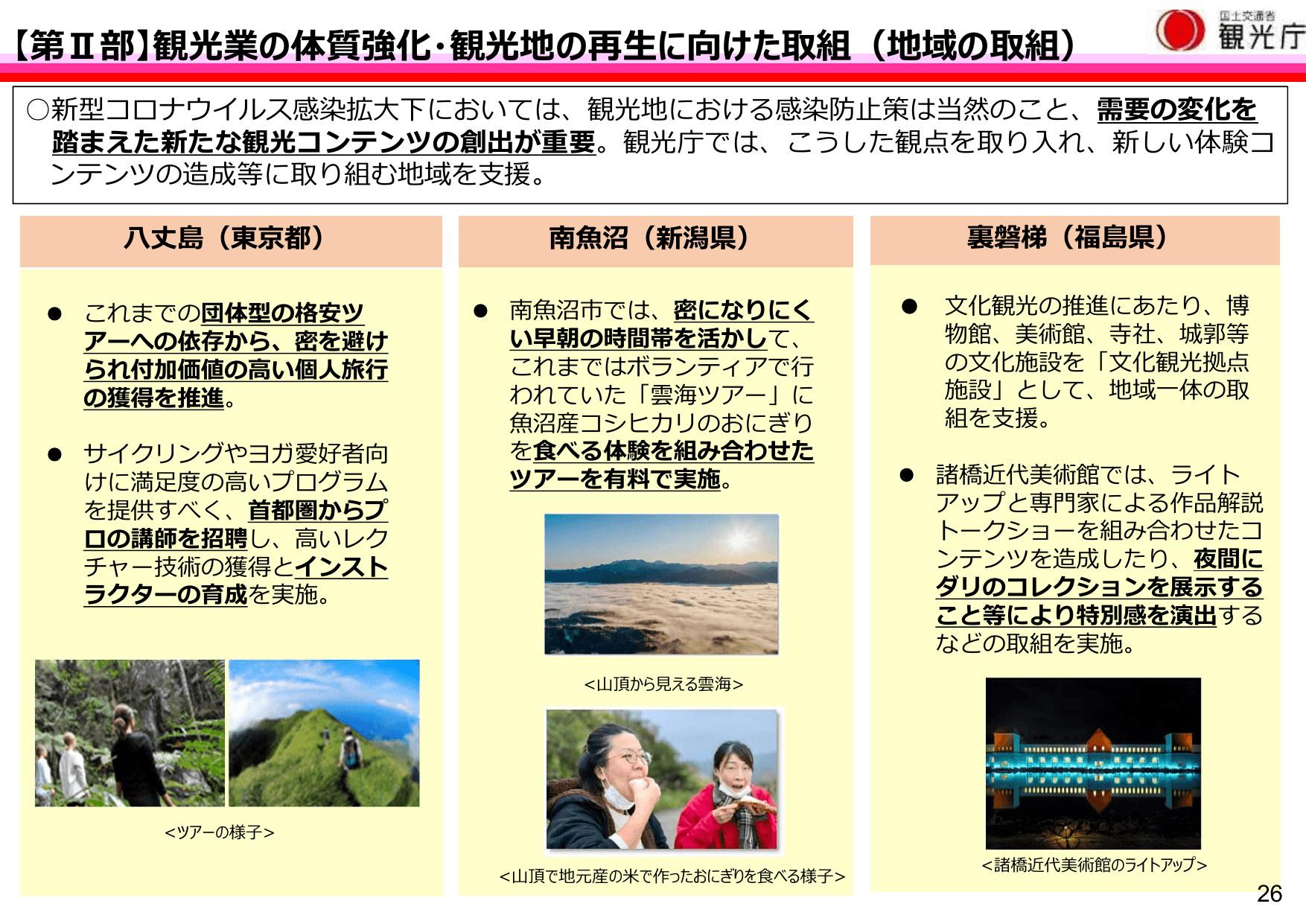 令和3年版 観光白書（概要）