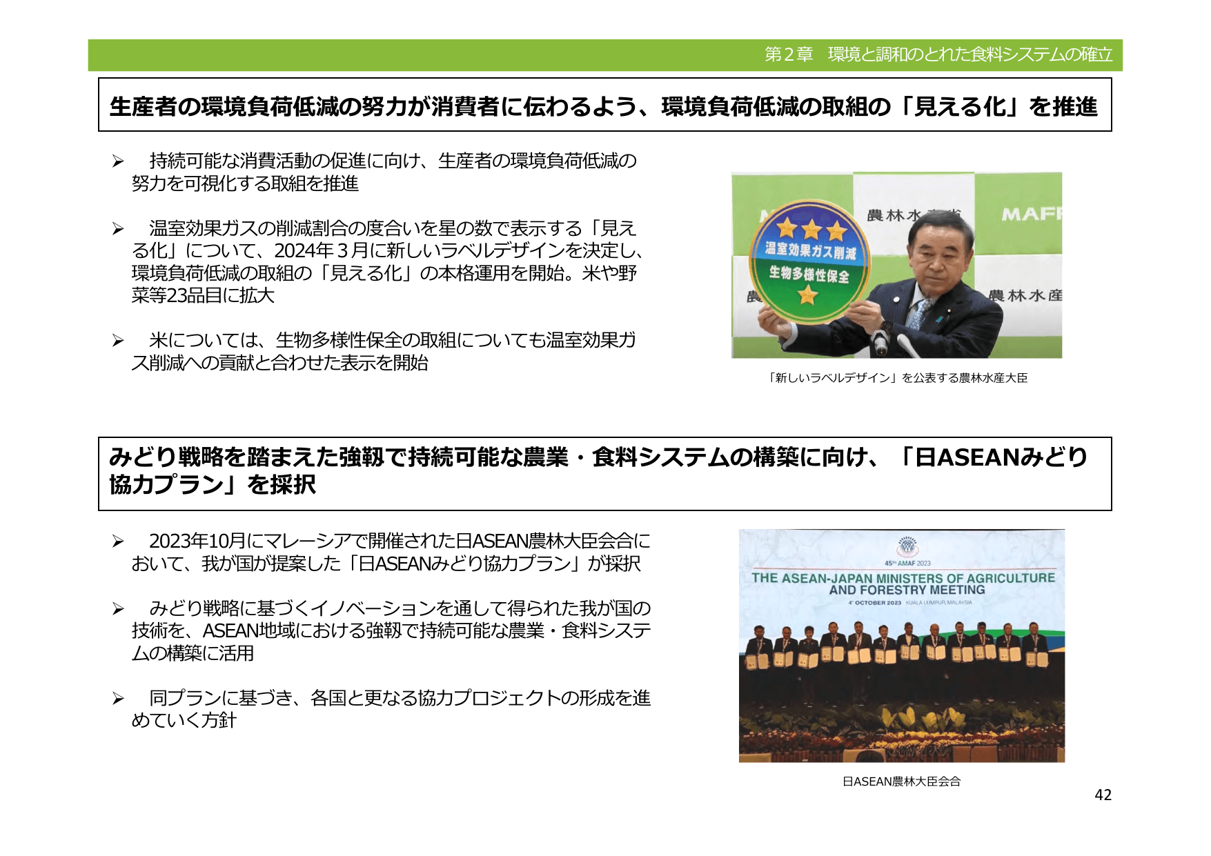 令和5年度 食料・農業・農村白書（概要）