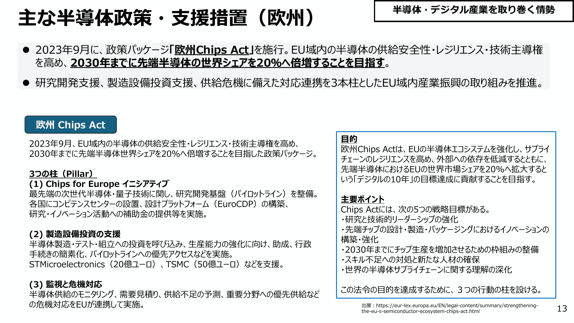 半導体・デジタル産業戦略の今後の方向性（第14回）