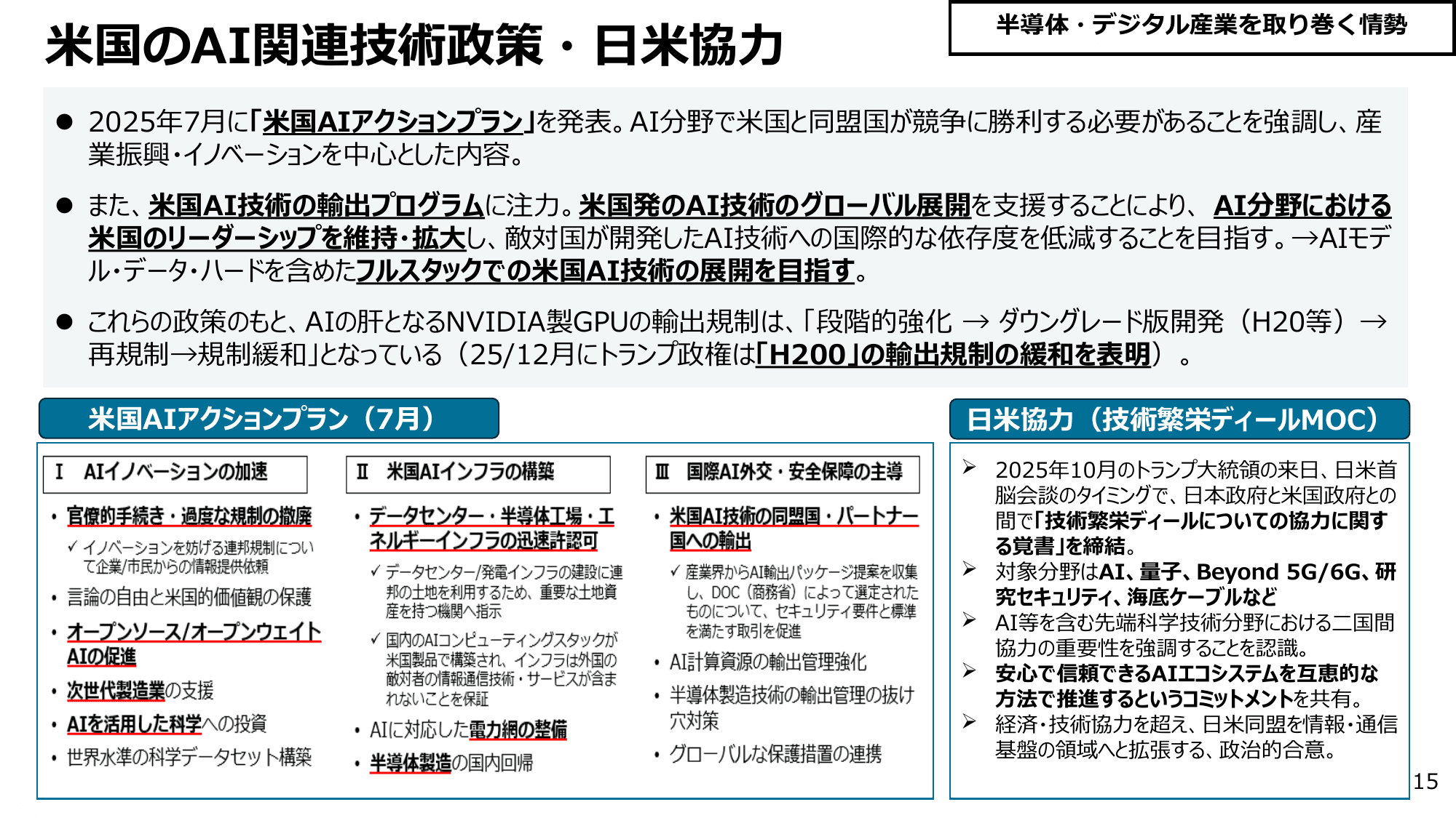 半導体・デジタル産業戦略の今後の方向性（第14回）