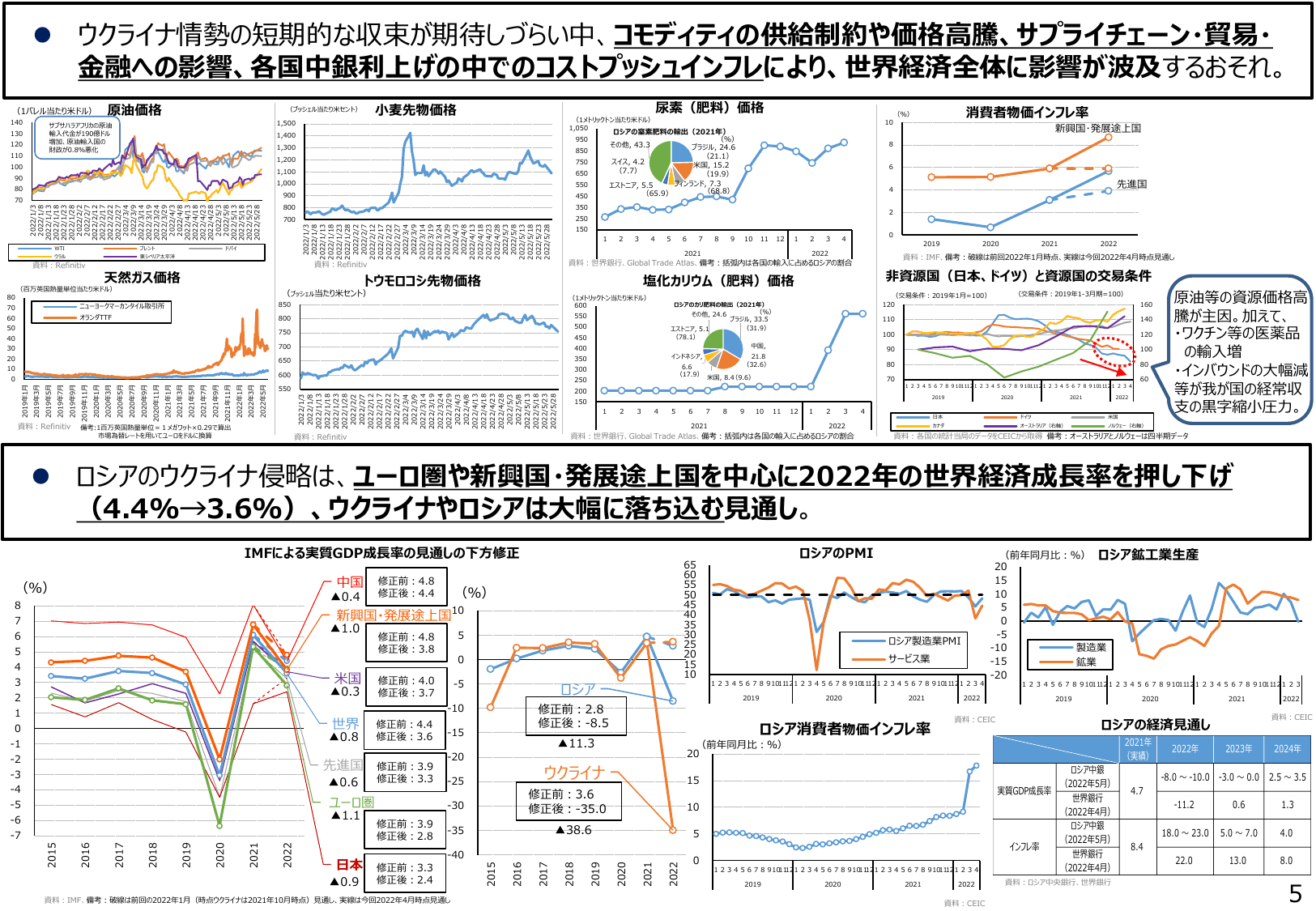 通商白書2022（概要）
