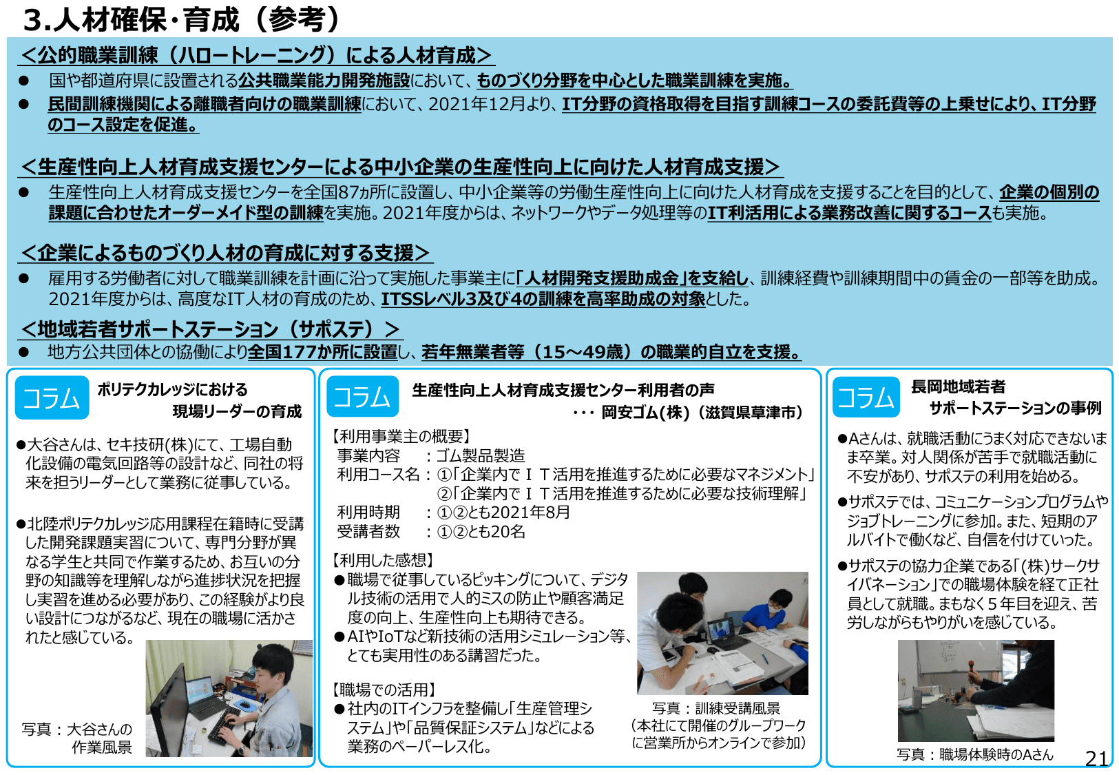 2022年版 ものづくり白書（概要）