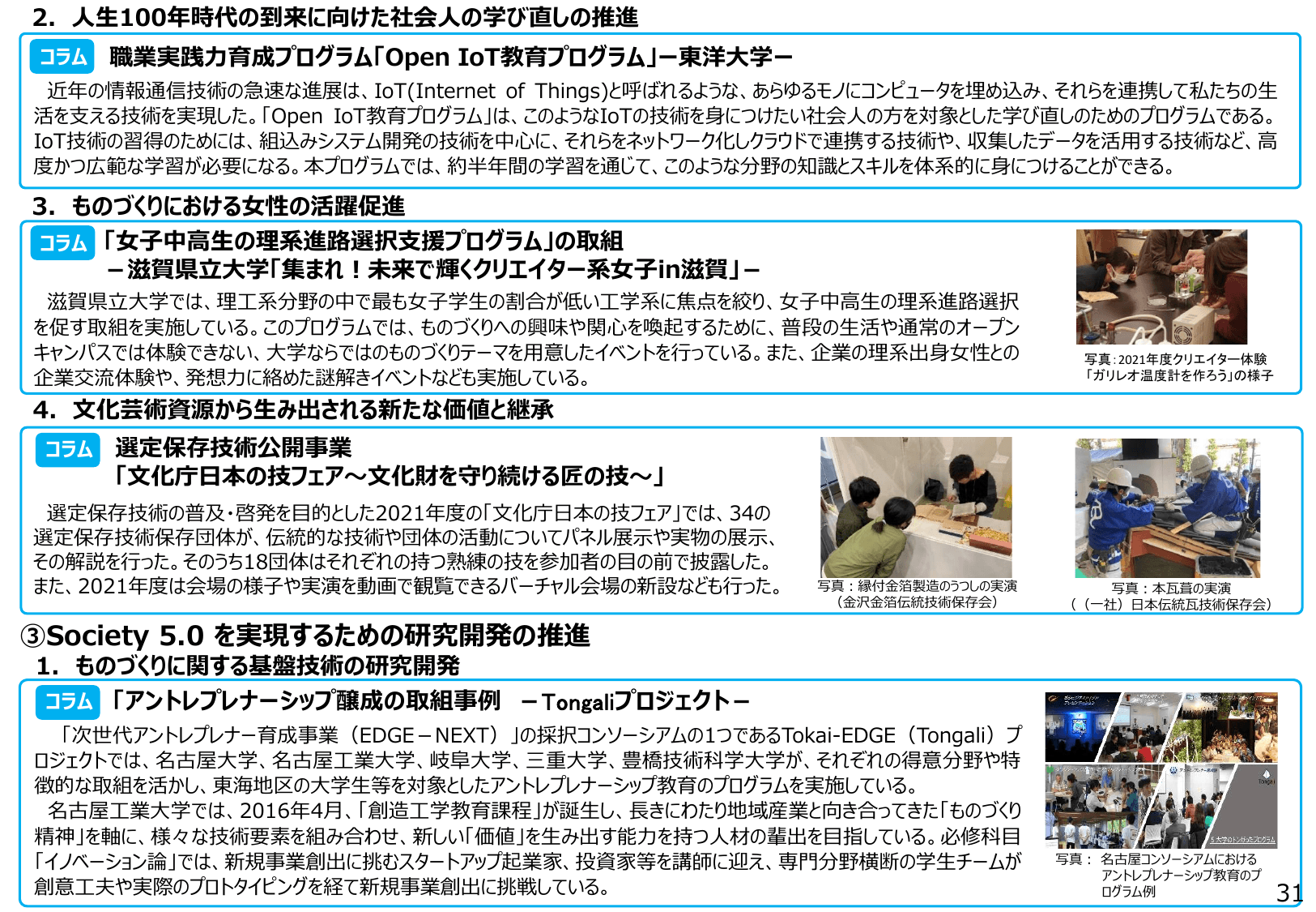 2022年版 ものづくり白書（概要）