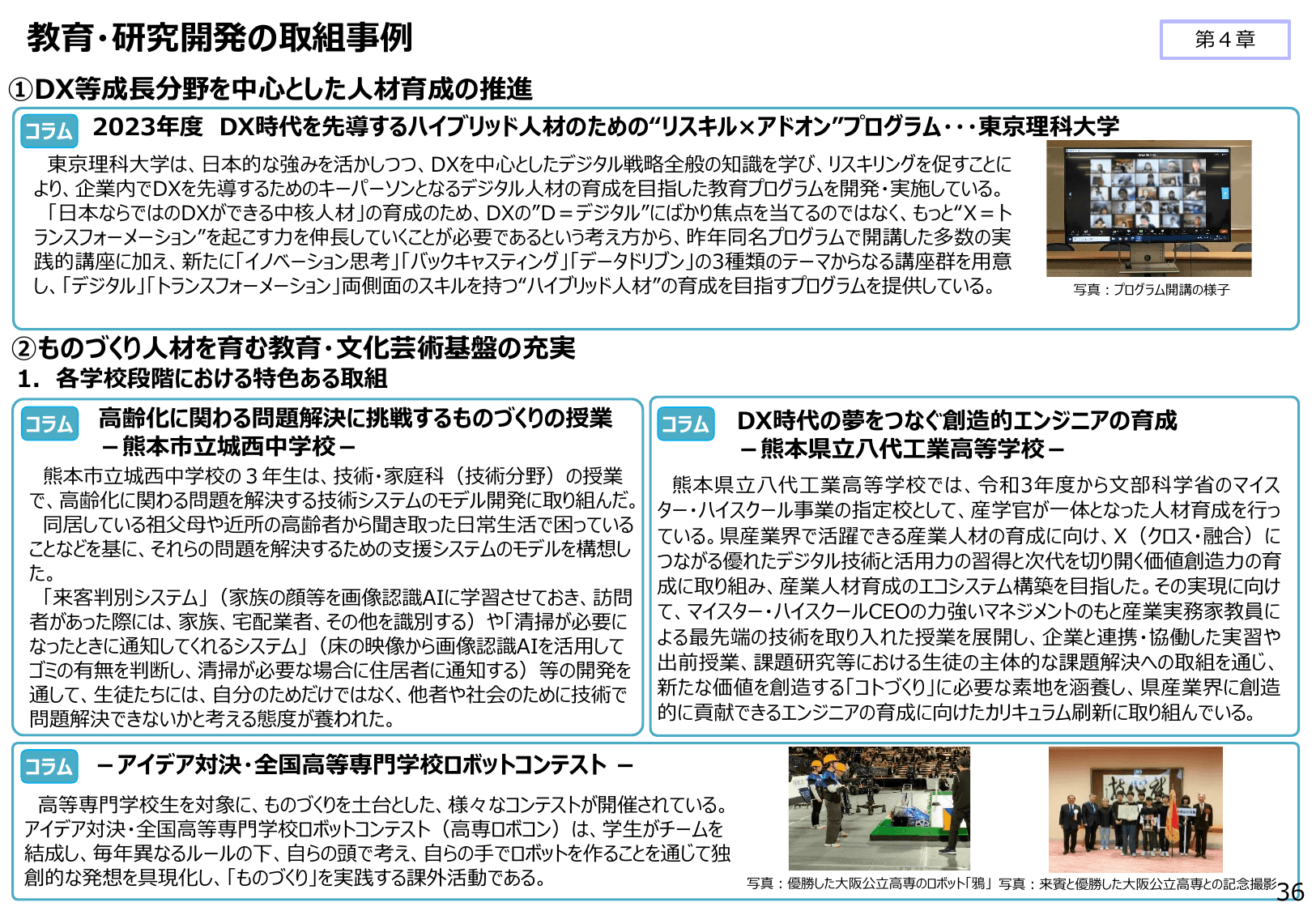 2024年版 ものづくり白書（概要）