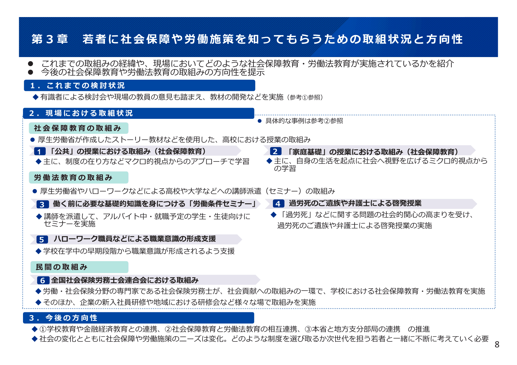 令和7年版 厚生労働白書（概要）