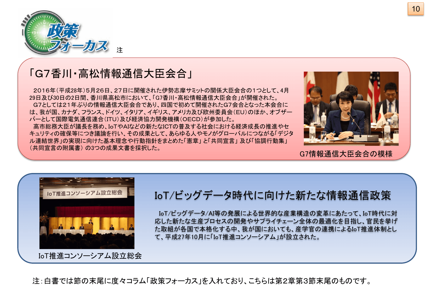 平成28年版 情報通信白書（ポイント）