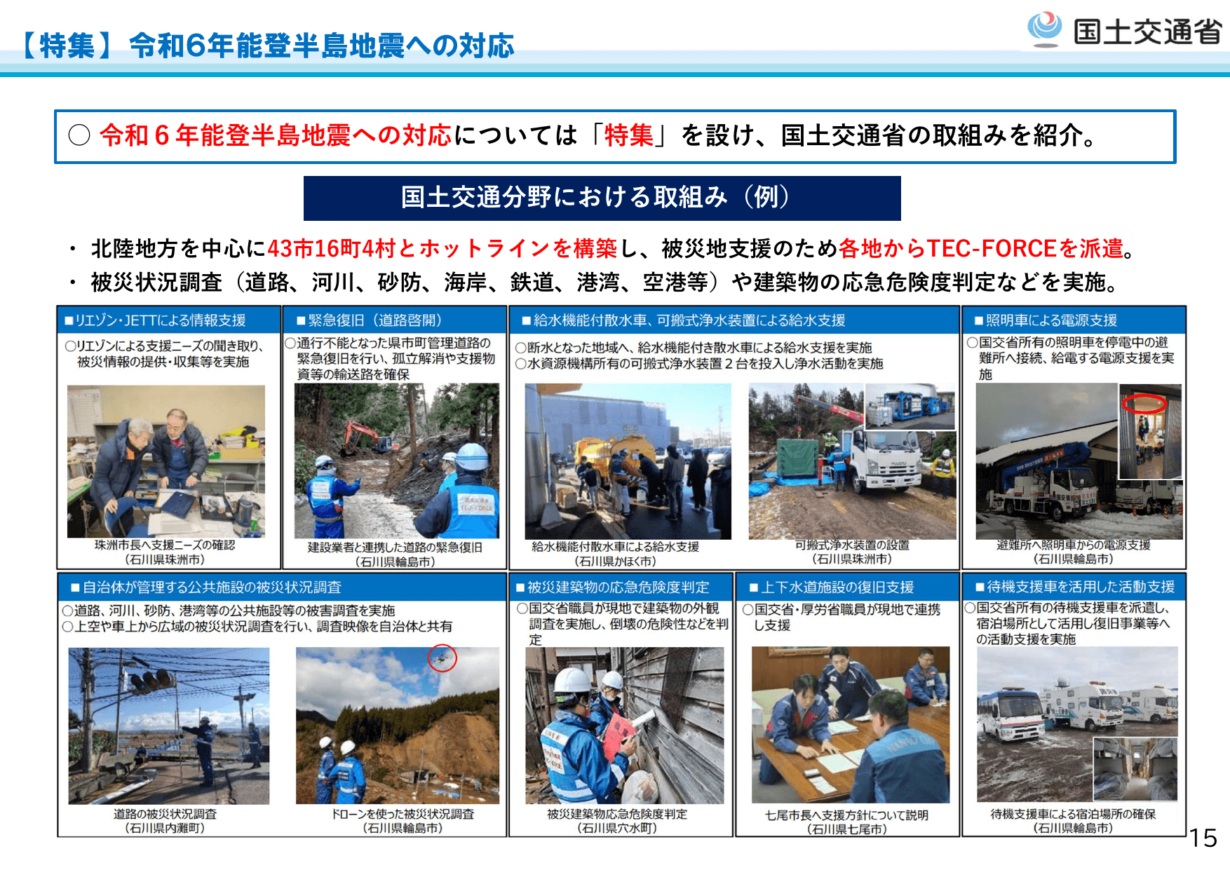 令和6年版 国土交通白書（概要 別版）