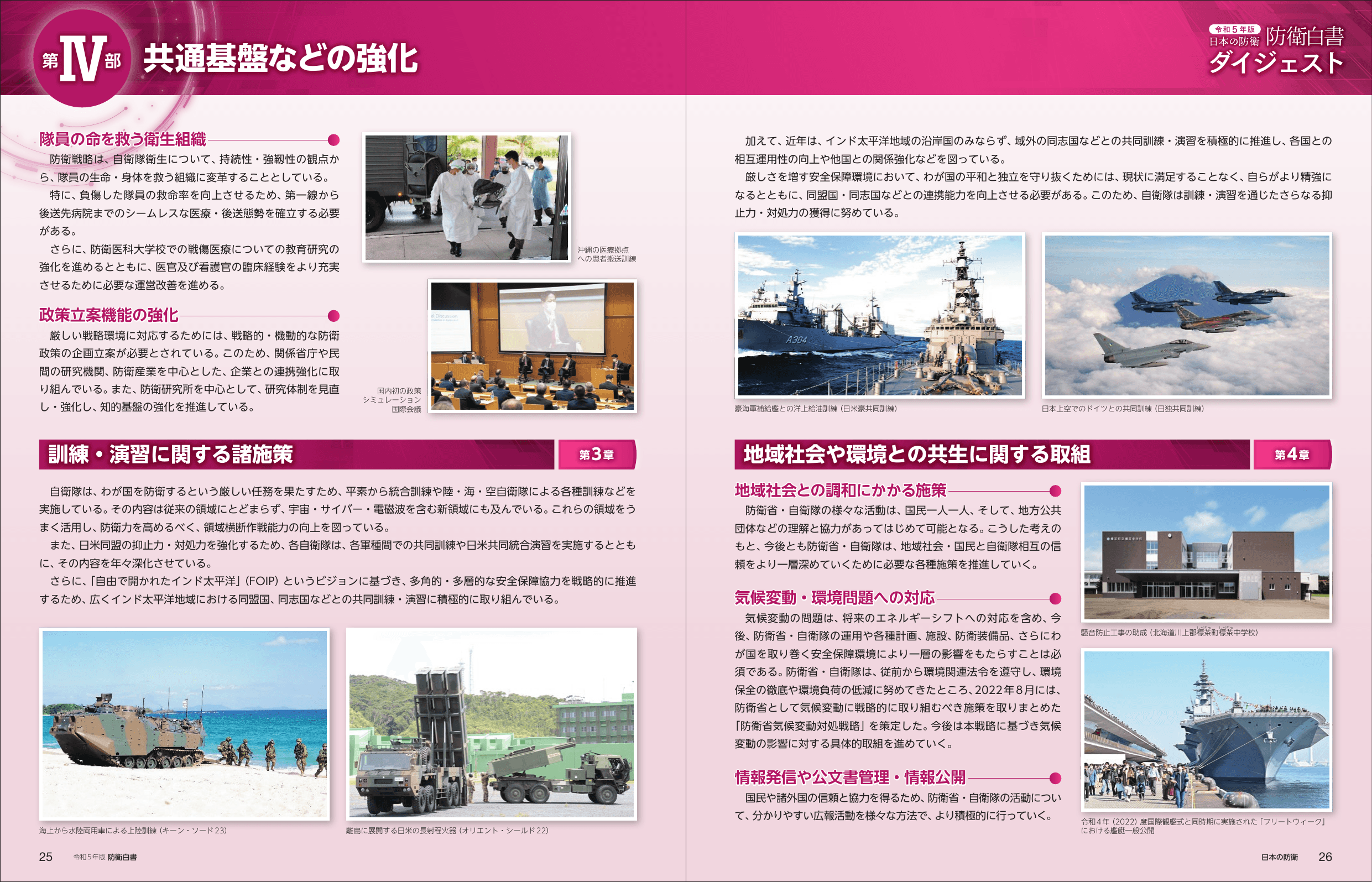 令和5年版 防衛白書（ダイジェスト）