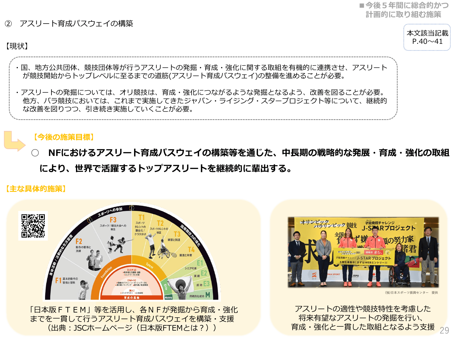 第3期スポーツ基本計画（概要）