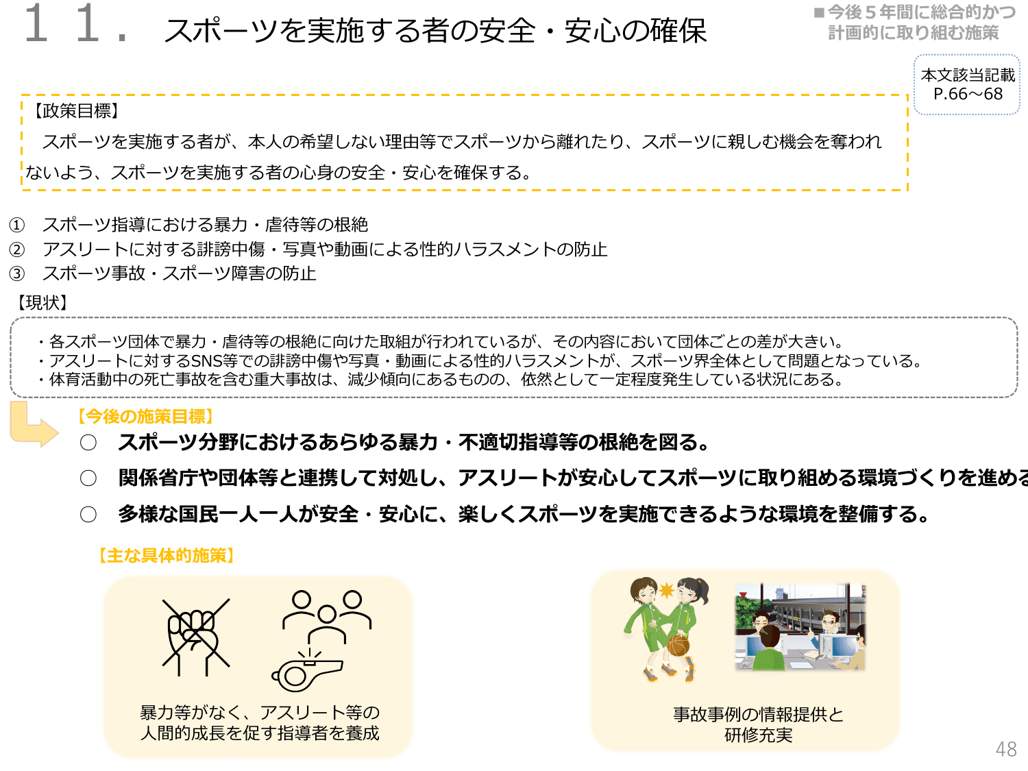 第3期スポーツ基本計画（概要）